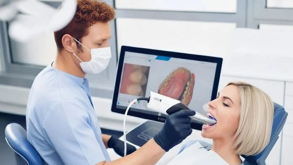 Escáner intraoral CAD CAM dental